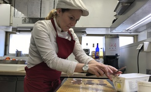 Fanny Aimerito, désormais responsable patisserie au restaurant Une Table au Sud à Marseille.