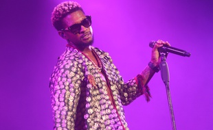 Le chanteur Usher sur la scène du North Sea Jazz Festival 2017 à Rotterdam