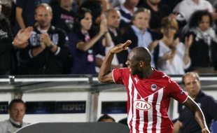 Le défenseur bordelais, Mickaël Ciani, lors de la victoire face au Maccabi Haïfa en Ligue des champions, le 30 septembre 2009.