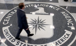 Le hall du siège de la CIA à Langley, en Virginie, le 14 août 2008