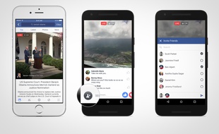 Live Video, sur Facebook, permet de diffuser des vidéos en direct.