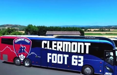 Clermont Foot. Nouvel habillage pour le bus du CF63