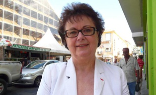 Christine Boutin, le 5 février 2012, à la Martinique.