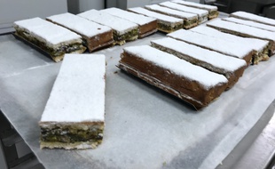 La tourte de blettes est prête pourêtre dégustée... en dessert.