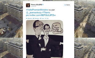 Capture d'écran du fil Twitter de Thierry Solère