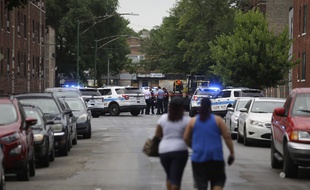 Plusieurs personnes ont été tuées par balle à Chicago, dimanche 5 août 2018.