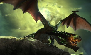 Un dragon dans Dragon Age Inquisition.