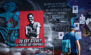 Monument hommage à Steve à Nantes