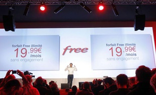 Xavier Niel présente ses forfaits Free