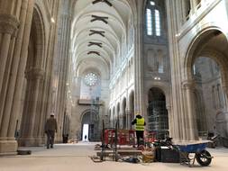 La basilique Saint-Donatien à Nantes, le 15 avril 2021