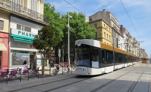 Le tramway de Marseille.