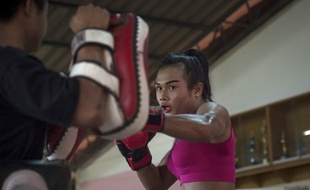 Nong Rose s'est longuement préparée pour son premier combat à l'étranger.