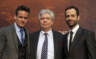 Philippe Jordan, Stephane Lissner et Benjamin Millepied, la novuelle équipe de l'Opéra de Paris.