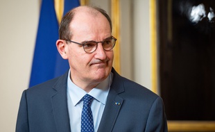 Jean Castex, le 15 mars 2021 à Paris.