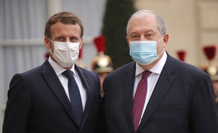 Emmanuel Macron et Armen Sarkissian