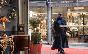 La première image de la série «Arsène Lupin» avec Omar Sy dans le rôle-titre.