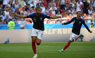 Mbappé contre l'Argentine