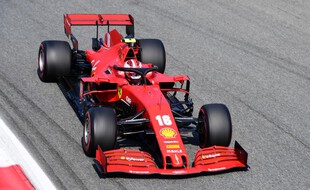 Charles Leclerc s'est crashé lors du GP de Monza.