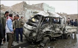 Un attentat sur un marché de Bagdad, samedi 3 février, a fait plus de 100 morts.