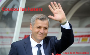 Bruno Gensio à Nancy lors de la première journée de L1.