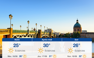 Météo Toulouse: Prévisions du mardi 15 juin 2021