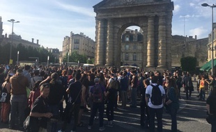 Le rassemblement a dérapé pour laisser place à une manifestation sauvage