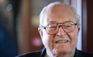 Jean-Marie Le Pen le 17 janvier 2015 à Aubigny