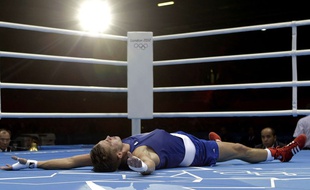 Alexis Vastine aux Jeux olympiques de Londres en 2012.