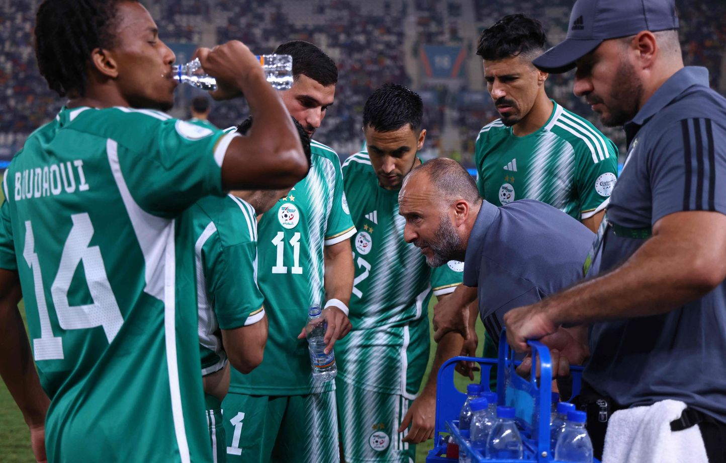 Djamel Belmadi a peut-être dirigé son dernier match de la sélection algérienne, mardi, en Côte d'Ivoire. 