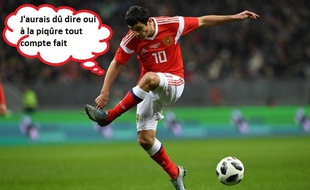 Dzagoev est le maître à jouer d'une faible équipe de Russie.
