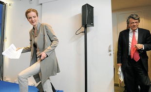 L'appel de 19 conseillers UMP de Paris à une candidature de NKM a pu pousser Borloo à abandonner.