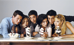 Les acteurs de «Friends»: (de gauche à droite) Matthew Perry, Jennifer Aniston, David Schwimmer, Courteney Cox, Matt LeBlanc et Lisa Kudrow