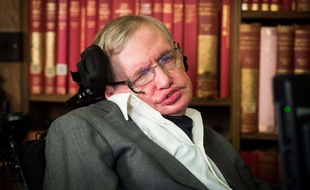 Le professeur Stephen Hawking à Oxford, le 14 novembre 2016.