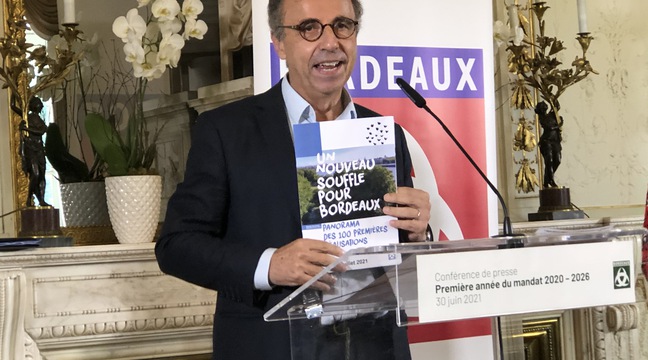 Bordeaux : « Je suis le premier des impatients bordelais », lance Hurmic à l’heure du premier bilan