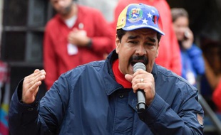 Le président du Venezuela, Nicolas Maduro, à Caracas le 1er mai 2016