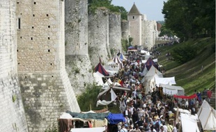 Des reconstitutions ont permis de vivreà l'époque des foires de Champagne qui ont fait la renommée de Provins du XIe au XIIIe siècle.