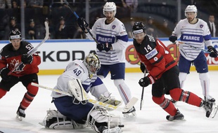 Avec 32 arrêts, Florian Hardy a encore été décisif contre le Canada.