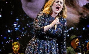 La chanteuse Adele en concert à Birmingham l'année dernière