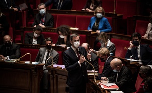 Olivier Véran à l'Assemblée.