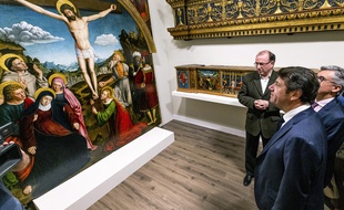 Le retable est visible au musée Masséna