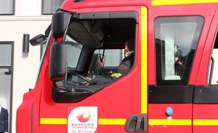 Des pompiers en intervention ici à Rennes en 2017.