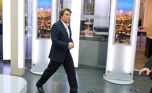Bernard Tapie sur le plateau du JT de France 2 le 1er juillet 2013