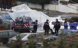 Deux membres présumés de l'ETA ont abattu un garde civil espagnol et grièvement blessé un second à Capbreton, le 1er décembre 2007.