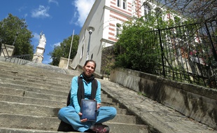 a Nantes le 13 aout 2014 - Lucie Lavergne a realise un audioguide gratuit pour visiter le quartier Chantenay