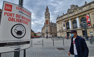A Lille, un mystérieux virus toucherait les jeunes (illustration).
