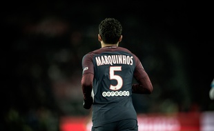Marquinhos lors de PSG-OM, le 25 février.