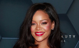 La chanteuse Rihanna au premier anniversaire de Fenty Beauty à New York