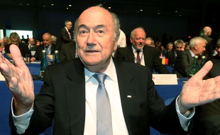 Sepp Blatter à Vienne le 24 mars 2015.