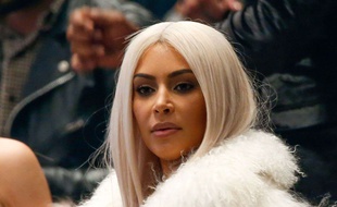 Kim Kardashian à New York le 11 février 2016
