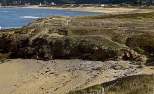 Un plage du Finistère (illustration).